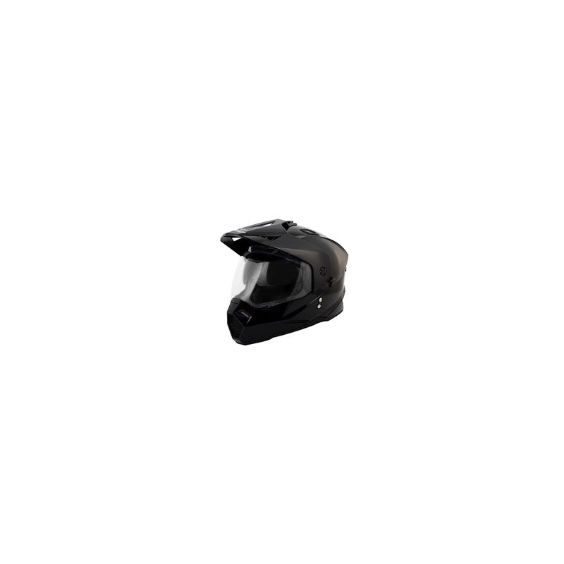 CASCO IRON RACING CROSS IR-91 TALLA L COLOR NEGRO BRILLO DOT
